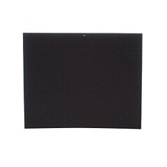 3M 051144-02408 Hand Sanding Sheets, Aluminum Oxide Cloth, 9 In X 11 In, 120 Grit, J-Weight, Black