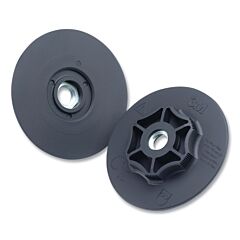 3M 051111-56573 Fibre Disc Back-Up Pad, 4-1/2 In Dia, Tn Quick Change, Retainer Nut, 13,300 Rpm