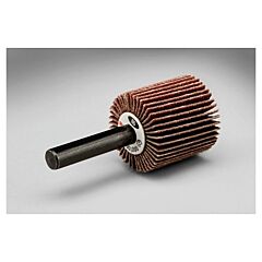 3M 051144-35475 Spindle Mounted Flap Wheels, 1 In Dia., 1 In Thick, 60 Grit, Aluminum Oxide