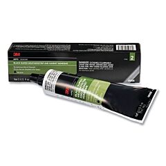 3M 051135-08008 Black Super Weatherstrip And Gasket Adhesive, 5 Fl Oz, Tube, Black