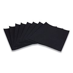 3M 051144-02431 Cloth Sheets 011K, Emery Cloth, 9 In X 11 In, Fine, Black
