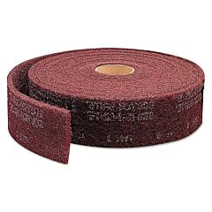 3M 048011-00260 Scotch-Brite Clean And Finish Roll Pads, Very Fine, Maroon