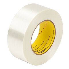 3M 021200-39845 Scotch 893 Filament Tapes, 1.41 In X 60.14 Yd, Clear