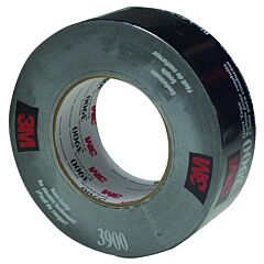3M 021200-49833 Duct Tapes 3900, Black, 5 1/2 In X 5 1/2 In X 7.7 Mil