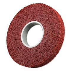 3M 048011-01866 Scotch-Brite™ Metal Finishing Wheels, 6 X 1 X 1, Coarse, 6000 Rpm, Aluminum Oxide