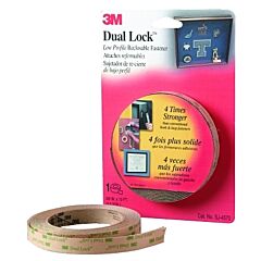 3M 021200-44883 Dual Lock™ Low Profile Reclosable Fastener Sj4570, 1 In X 50 Yd, Clear