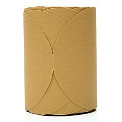 3M 051144-01439 Stikit 236U Gold Disc Rolls, Aluminum Oxide, 6 In Dia, P180 Grit