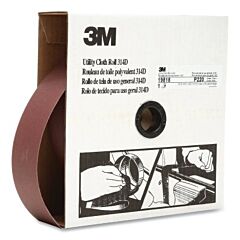 3M 051115-19816 314D Utility Cloth Rolls, 2 In, 50 Yd, P280 Grit
