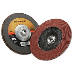 3M 051141-55608 Cubitron Ii™ Flap Disc 967A, 7 In Dia, 40 Grit, 5/8 In-11 Arbor, 8,600 Rpm, Type 27