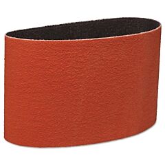 3M 051144-84306 Cloth Belt 777F, 3-1/2 In X 15-1/2 In, P100 Grit, Ceramic