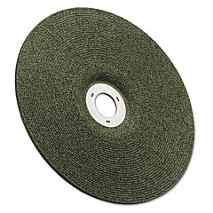 3M 051135-92319 Green Corps Wheel, 7 In Dia, 1/8 In Thick, 5/8 Arbor, 36 Grit Alum. Oxide