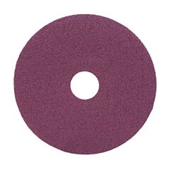 3M 051144-77599 Fibre Discs 381C, Aluminum Oxide, 4-1/2 In Dia., 80 Grit