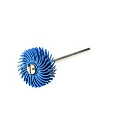 3M 048011-25758 Scotch-Brite™ Radial Bristle Disc, 3/4 In X 1/16 In, 400 Grit, 35,000 Rpm, Ceramic, Blue