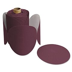 3M 051144-80942 Stikit Disc Rolls 763U, Ceramic Aluminum Oxide, 5 In Dia, Psa, 60 Grit