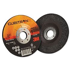 3M 051115-78466 Cubitron™ Ii Depressed Center Grinding Wheel, 4-1/2 In Dia, 1/4 In Thick, 7/8 In Arbor, 36 Grit, Precision Shaped Ceramic