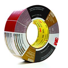 3M 051115-25491 Outdoor Masking & Stucco Tape 5959, 1.88 In X 45 Yd X 12 Mil, Red