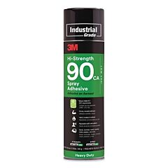 3M 051111-97957 Hi-Strength 90 Ca Spray Adhesives, 24 Oz Aerosol Can, Clear