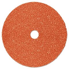3M 076308-89647 787C Fibre Discs, Ceramic, 7 In Dia, 7/8 In Arbor, 80+ Grit