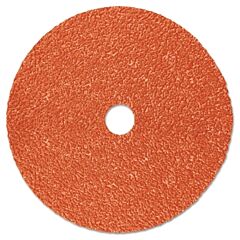 3M 051141-27659 Cubitron Ii 987C Fibre Discs, Ceramic, 7 In Dia, 7/8 In Arbor, 80+ Grit
