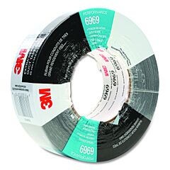 3M 021200-22773 6969 Extra Heavy Duty Duct Tape, 48 Mm X 54.8 M X 10.7 Mil, Black