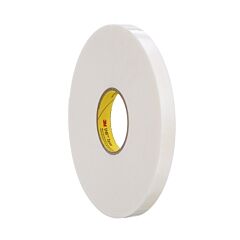 3M 021200-67286 Vhb Tape, 4951, White, 3/4 In X 36 Yd