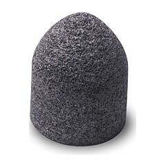 Cgw Abrasives 49019 Resin Cones And Plug, 1-1/2 In Dia, 3 In Thick, 5/8 Arbor, 24 Grit