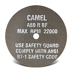 Cgw Abrasives 35512 Cut-Off Wheel, Die Grinders, 4 In Dia, 1/8 In Thick, 3/8 In Arbor, 24 Grit