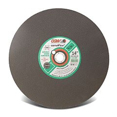 Cgw Abrasives 35608 Cut-Off Wheel, Gas Saws, 14 In Dia, 3/16 In Thick, 16 Grit, Silicon