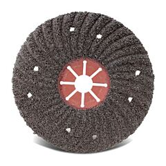 Cgw Abrasives 35834 Semi-Flex Sanding Discs, Silicon Carbide, 4 1/2 In Dia., 24 Grit