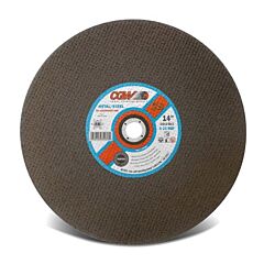 Cgw Abrasives 36122 Cut-Off Wheel, Chop Saws, 14 In Dia, 3/32 In Thick, Hardness Grade N, 30 Grit