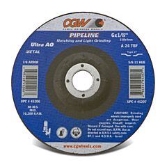 Cgw 45206 Aluminum Oxide Depressed Center Wheel