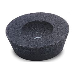 Cgw Abrasives 49008 Resin Cup Wheel, 6 In Dia, 2 In Thick, 16 Grit, Aluminum Oxide, For Steel