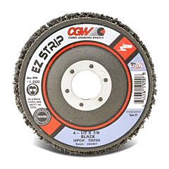 Cgw Abrasives 59203 Ez Strip Wheels, Non-Woven, 7 X 5/8, Silicon Carbide, Black
