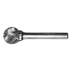 Cgw 62112 Sd - Ball Cut Carbide Burs