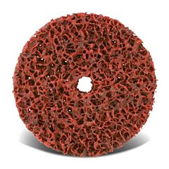 Cgw Abrasives 70047 Ez Strip Wheels, Non-Woven, 6 In, 5,500 Rpm, Silicon Carbide, Red