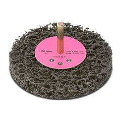 Cgw Abrasives 70051 Ez Strip Wheels, Non-Woven, 4 X 1/4, 8,000 Rpm, Silicon Carbide, Single