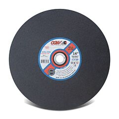 Cgw Abrasives 70109 Stationary Saw Wheel, 20 In Dia, 3/16 In Thick, 24 Grit Alum. Oxide