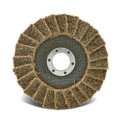 Cgw Abrasives 70120 Flap Discs, Surface Conditioning, T27, 4 1/2", Coarse, 7/8 In Arbor, 13,300 Rpm
