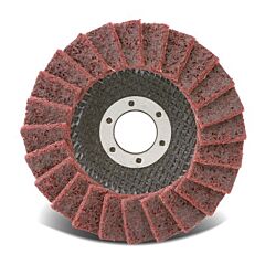 Cgw Abrasives 70122 Flap Discs, Surface Conditioning, T27, 4 1/2", Medium, 7/8 In Arbor, 13,300 Rpm