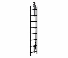 3M Dbi-Sala 6119030 Lad-Saf Cable Vertical Safety System, Stainless Steel, 30 Ft.