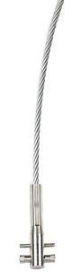 3M Dbi-Sala 6106130 Lad-Saf Swaged Cable, 3/8 Inch, 7X19, Galvanized Steel, 130 Ft