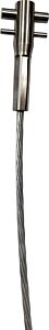 3M Dbi-Sala 6104025 Lad-Saf Swaged Cable, 3/8 Inch, 1X7, Galvanized Steel, 25 Ft