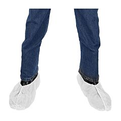 West Chester 3518 Standard Weight, White Sbp Shoe Cover, One Size