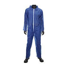 West Chester 3575/Xl Navy Sbp Coverall, Standard Weight, Size X-Large