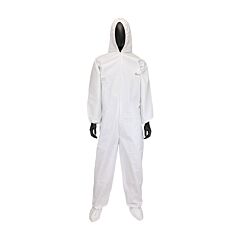 Pip 3609/4Xl Posiwear Ba Coverall Elastic Wrist/Ankle/Hood And Boot, Size 4X-Large