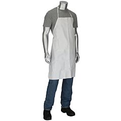 Pip 3622 Posiba White Apron - 28" X 36", Size 28" X 36"
