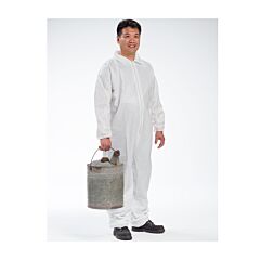 West Chester 3652/M 50G Microporous Coverall, Elastic Wrist And Ankle, Size Medium