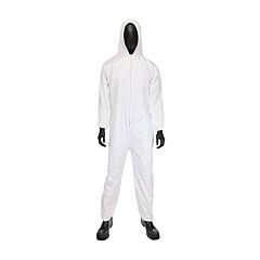 West Chester 3656/3Xl 50G Microporous Coverall, Hood, Elastic Wrist/Ankle, Size 3X-Large