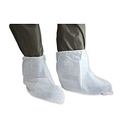 West Chester 3764 14" Pe Coated Sbp White Boot Cover, Size 14"