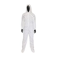 Pip C3809/Xxl Posiwear M3 Coverall, Zipper Front, Elastic Wrist/Ankle, Hood/Boot, Size 2X-Large